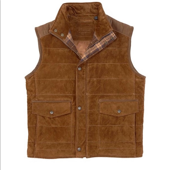 Roundtree & Yorke Other - BIG MAN 2XB Suede Leather Vest.